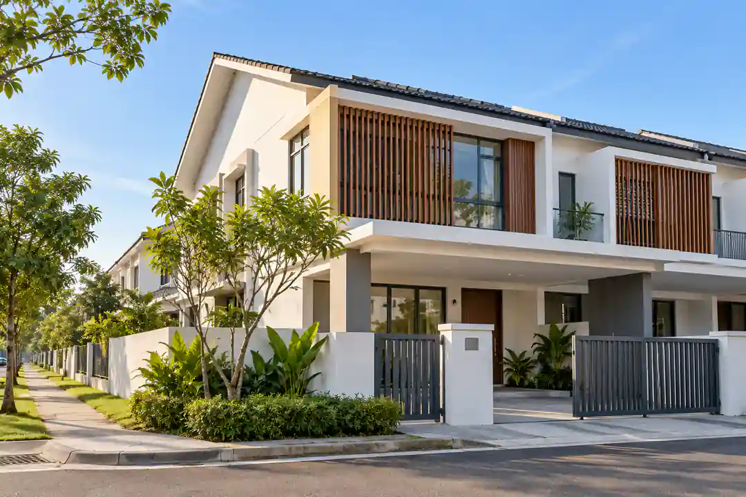 Contemporary Malaysian terrace home