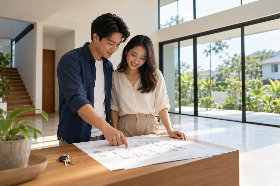 Illustrative home financing scenario