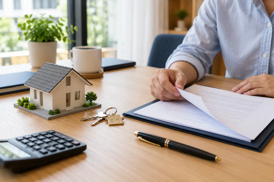 Illustrative home financing scenario