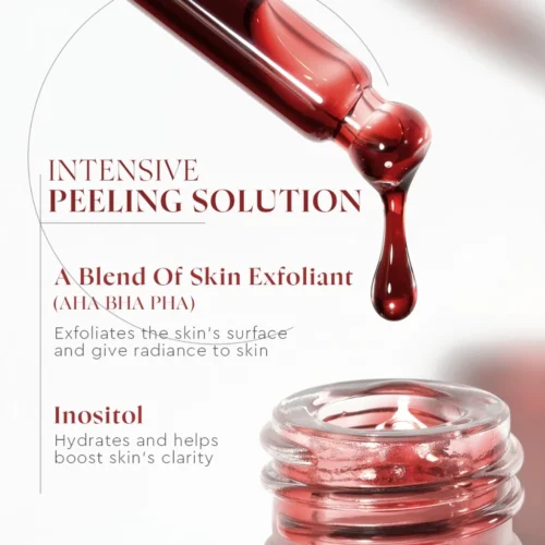 Glad2glow Aha Bha Pha Serum Intensive Peeling Solution Essence Glowing Skin Brightening Dark Spot Acne-pron Blackhead