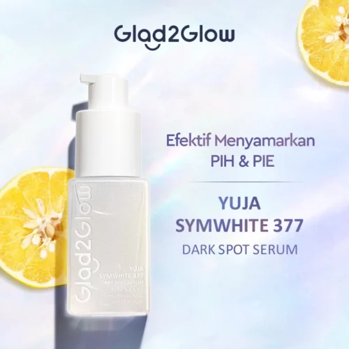 Glad2Glow Yuja Symwhite 377 Dark Spot Serum Skincare Whitening Fade Dark Spot remover treatment Brightening Skin (17ml)
