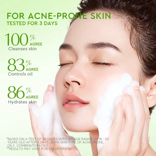 Glad2Glow Centella Salicylic Acid Acne Gel Cleanser 70ml facial cleanser Acne face wash cleansing oil Pencuci Muka