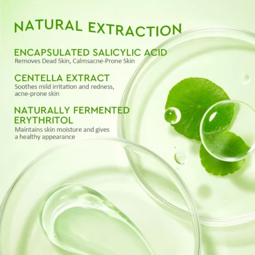 Glad2Glow Centella Salicylic Acid Acne Gel Cleanser 70ml facial cleanser Acne face wash cleansing oil Pencuci Muka