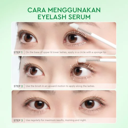 Glad2Glow Lash & Brow Intense Serum Lash Lift Eye Serum Glowies Eyelash Serum Bulu Mata Lash Lift Eyebrow Growth Serum