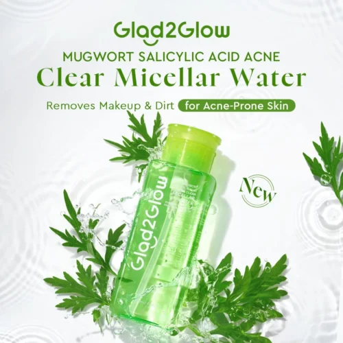 Glad2Glow Micellar Water Makeup Remover Cleansing oil Glowing Boosting/Acne/Sensitive Care Skin Cleanser Face