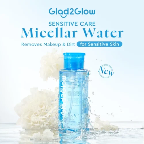 Glad2Glow Micellar Water Makeup Remover Cleansing oil Glowing Boosting/Acne/Sensitive Care Skin Cleanser Face