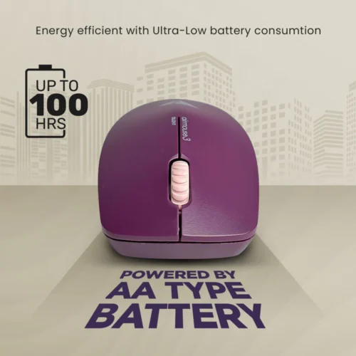 Alcatroz AirMouse 3 Silent 1200 CPI USB Wireless 2.4G Mouse | Free MouseMat