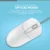 Alcatroz Asic 2 Wired USB Mouse 1600 CPI | Ergonomic Design with High Resolution Optical Mouse | Free MouseMat