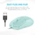 Alcatroz Asic 2 Wired USB Mouse 1600 CPI | Ergonomic Design with High Resolution Optical Mouse | Free MouseMat