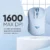 Alcatroz AirMouse Duo 3 Bluetooth + Wireless 2.4G 1600 CPI Silent Mouse | Free Mouse Pad