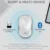 Alcatroz AirMouse Duo 7X Silent Click Wireless Mouse | 2.4G Wireless | Bluetooth 5.0 | 1600 CPI | Free Mouse Mat