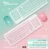 Alcatroz Jelly Bean A2000 Wireless Keyboard and Silent Mouse | Wireless 2.4G | Free Mouse Mat + Battery