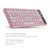 Alcatroz JellyBean AirDock 2 Bluetooth Wireless Rechargeable Keyboard with 12" Tablet Stand