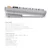 Alcatroz JellyBean AirDock 2 Bluetooth Wireless Rechargeable Keyboard with 12" Tablet Stand