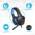 Alcatroz Neox HP500 RGB Wired Gaming Headphone with Foldable Microphone | 50MM Huge Driver | RGB LED