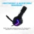 Alcatroz Neox HP500 RGB Wired Gaming Headphone with Foldable Microphone | 50MM Huge Driver | RGB LED