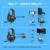 Alcatroz Neox HP500 RGB Wired Gaming Headphone with Foldable Microphone | 50MM Huge Driver | RGB LED