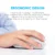 Alcatroz AirMouse Pro 5C Silent Click Wireless Mouse | 2.4G Wireless | Type C Connector | 1600 CPI | Free Mouse Mat