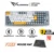 Alcatroz Tetriz Air 3 Bluetooth 5.3 Dual Mode 99 Key Wireless Keyboard [Free Mouse Mat]