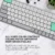 Alcatroz Tetriz Air 3 Bluetooth 5.3 Dual Mode 99 Key Wireless Keyboard [Free Mouse Mat]