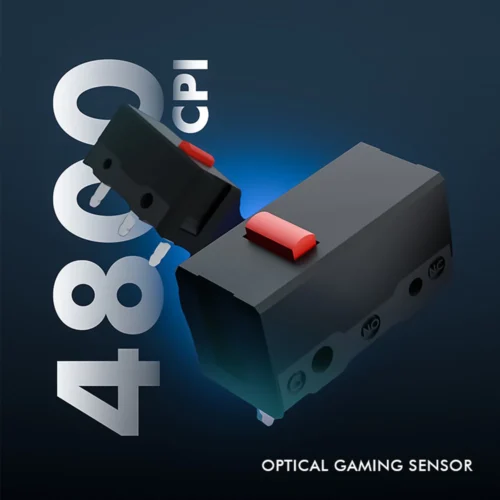 Alcatroz X-Craft Air Ultra Silent Wireless Gaming Mouse | 3200 CPI | Pulsating Effects