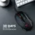 Alcatroz X-Craft Air Ultra Silent Wireless Gaming Mouse | 3200 CPI | Pulsating Effects