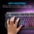 Alcatroz XC3000 Spill Proof Gaming Keyboard with 9 Backlight Effect and Gaming Mouse | Free MouseMat