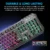Alcatroz XC3000 Spill Proof Gaming Keyboard with 9 Backlight Effect and Gaming Mouse | Free MouseMat