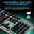 Alcatroz XC3000 Spill Proof Gaming Keyboard with 9 Backlight Effect and Gaming Mouse | Free MouseMat