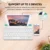 Alcatroz Xplorer Dock 1 BT Bluetooth Keyboard With Docking For Tablet and Smartphones