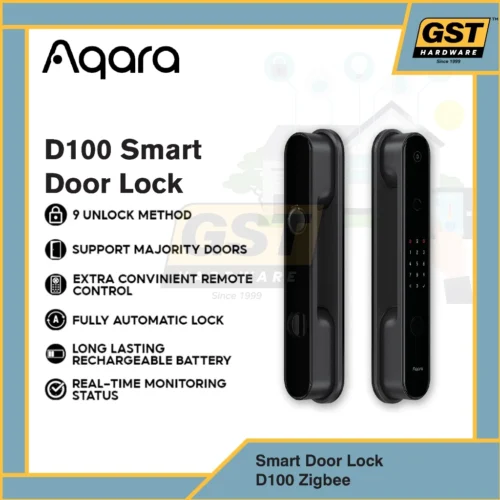 Aqara D100-2 Aqara D100 Zigbee Smart Door Lock (Glorbal Version) Premium Keyless Lock HS20001