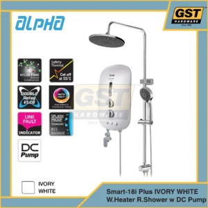 Alpha Water Heater with Pump Rain Shower Water Heater Rain Shower Water Heater DC Pump Water Heater With Pump 热水器