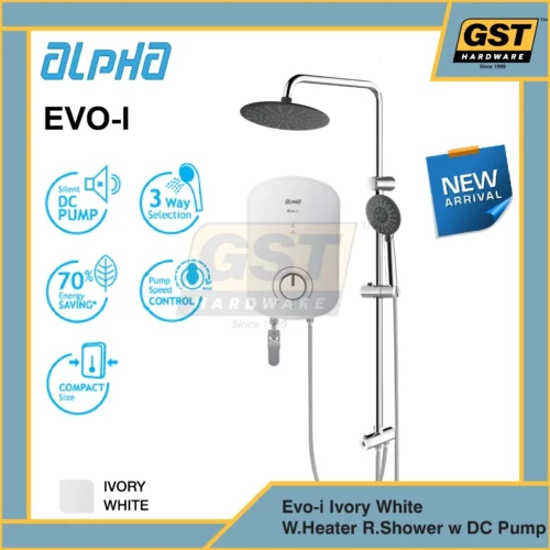 Alpha Water Heater with Pump Rain Shower Water Heater Rain Shower Water Heater DC Pump Water Heater With Pump 热水器