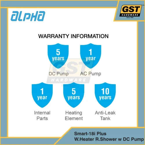 Alpha Water Heater with Pump Rain Shower Water Heater Rain Shower Water Heater DC Pump Water Heater With Pump 热水器