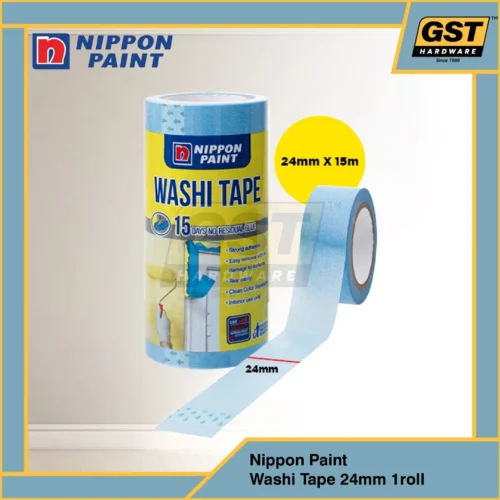 Nippon Paint Washi Tape / Painter Tape High Quality Painting Tape without Glue Transfer