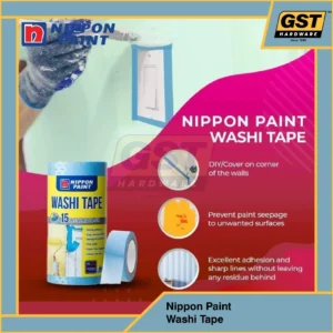 Nippon Paint Washi Tape / Painter Tape High Quality Painting Tape without Glue Transfer