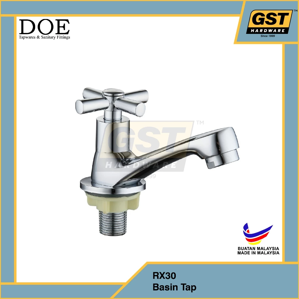 DOE RX30 Cross Handle Bathroom Basin Tap