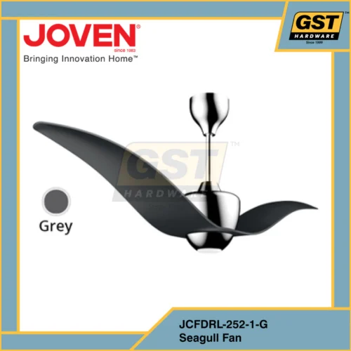 Joven Seagull DC Inverter Ceiling Fan 52" Edition Ceiling Fan - JCFDRL-252-1-G