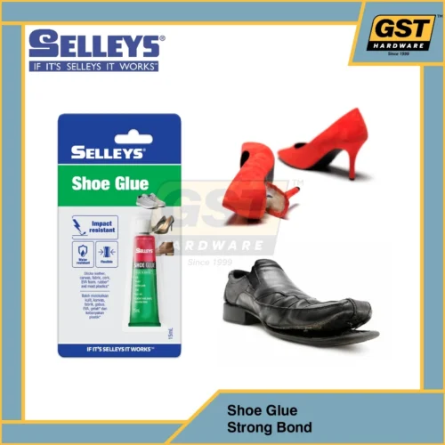 Selleys Shoe Glue Strong Bond 15ml Gam Kasut Kuat Weather & Impact Resistant 鞋子膠