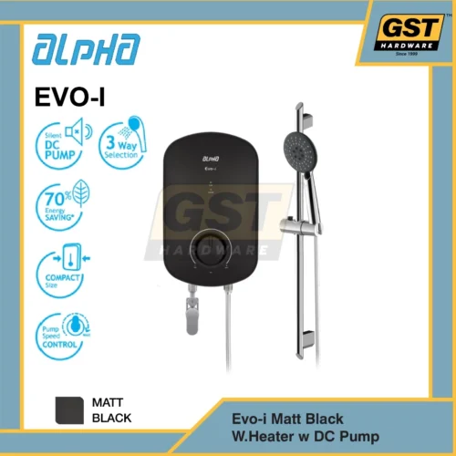 Alpha Water Heater with Pump Smart-18i Heater Shower Water Heater Pump Heater Shower with Pump Water Heater DC Pump