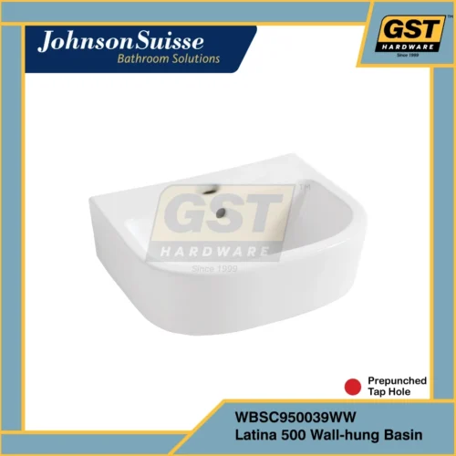 Wall Hung-1 Johnson Suisse Wall Hung Wash Basin Sink Latina 500 Bathroom Sink Bathroom Basin Toilet Sink Basin Sinki Bilik Air 洗脸盆