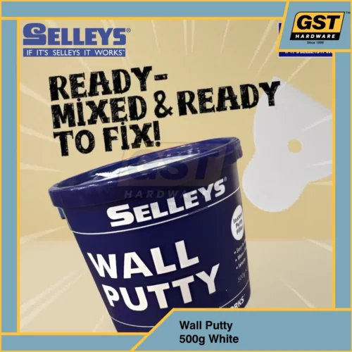 Selleys Wall Putty Filler 500g Wall Filler Wall Crack Filler Wall Crack Repair Putty Filla Wall Plaster Tampal Dinding