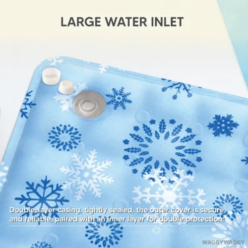 WaggyWaggy Cooling Mat Dog Cat Pet Bed Sofa Blanket Sleeping Pad Cool Cushion