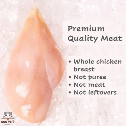 GUN PET Cat Snack Dog Snack Pet Snack Chicken Breast High Protein/ Snek Kucing Gemok / 猫狗零食鸡胸