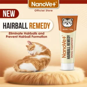 Nanovet® Pet Hairball Remedy Gel for Cat