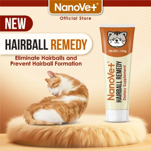 Nanovet® Pet Hairball Remedy Gel for Cat
