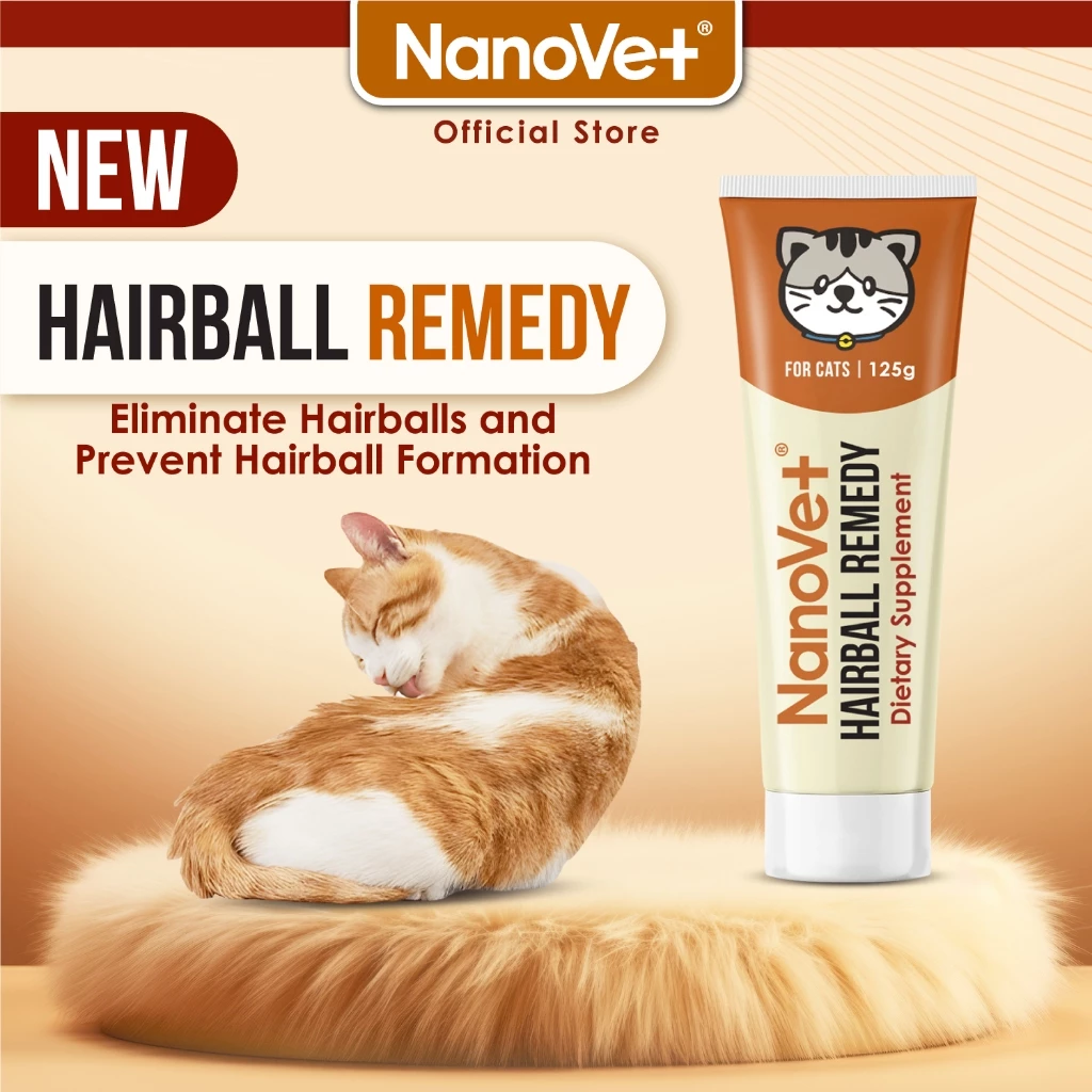 Nanovet® Pet Hairball Remedy Gel for Cat