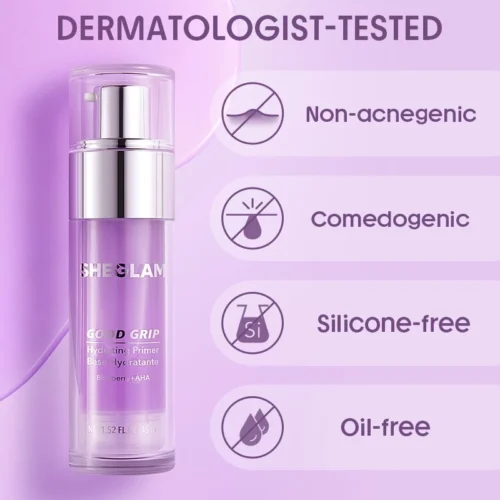 SHEGLAM Good Grip Hydrating Primer Oil Control Moisturizing Gel Silicone Free Alas Solek & Primer