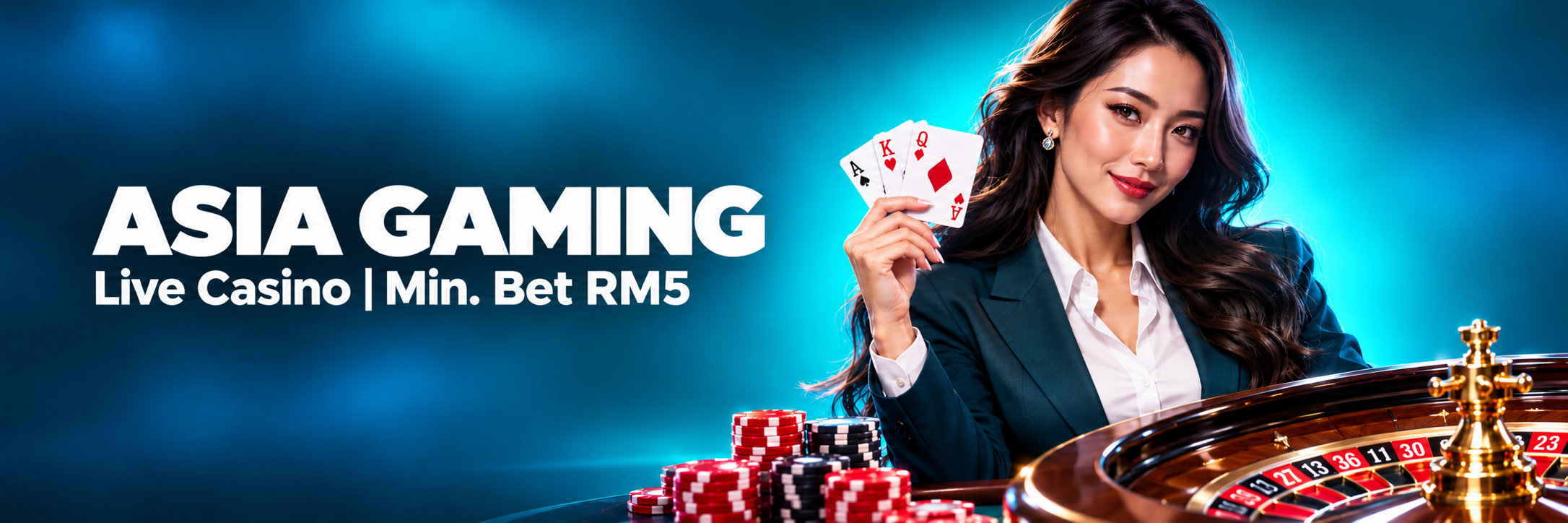Asia Gaming promotion banner